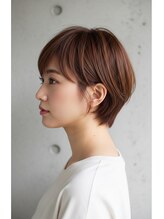 プラグ ヘアーデザイン 大名店(PLUG hair design) 耳かけショート