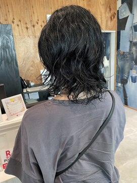 カットアンドトータルビューティ ヴァンキャトル(Cut&Total Beauty VINGT QUATRE) ウルフ風レイヤーパーマ◎