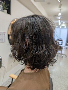 メモリーズ 銀座(Memories) ミディアムボブパーマ