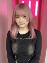 ダズリングディア(Dazzling Deer)&nbsp;ピンク/くすみピンク/ホワイトピンク/レイヤーカット/学割