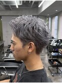 メンズスパイキーショートメンズパーマ