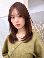 アンフィニー 銀座(ANFINI)&nbsp;前髪カット/顔まわりカット/イメチェン/サイドバング/小顔/面長