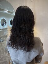 ラヴィズム 名駅店(LUVISM)&nbsp;ボブ/ミディアム/レイヤー/顔周りレイヤー/パーマ/艶カラー