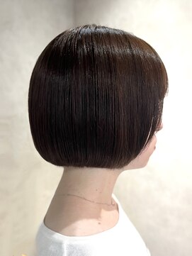 エンクス(enx) ピンクベージュ/アンブレラカラー/クールショート/鶴ヶ峰MH35