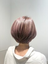 ルーファス 恵比寿南(Ruufus)&nbsp;白髪ぼかしハイライト×ピンクベージュ2605