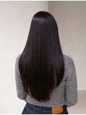 イメチェン/艶カラー縮毛矯正/前髪/[表参道/原宿]