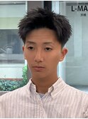 スパイキーショート/短髪/ツーブロック/メンズ/men's