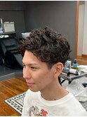 波巻きツイストスパイラル/リバースセンターパート/表参道駅