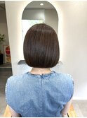 ボブ/ボブカット/アディクシーカラー/酸熱トリートメント