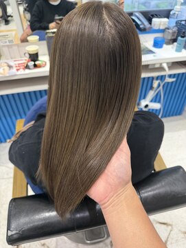 パラッチ 西宮店(Palacchi) 艶髪質改善ストレート×ナチュラルブラウンロング