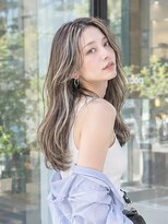 ドット ヘアー(dot.hair)&nbsp;フェイスフレーミング / ハイライトカラー / センターパート