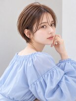 ノイ(neu)&nbsp;【静岡】大人可愛い丸みショート×シースルーバング