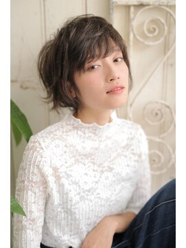 ソワン ドゥ ブレス 高の原店(soin de brace) 【brace】 瀧本康平 ナチュラルフェミニンショート☆