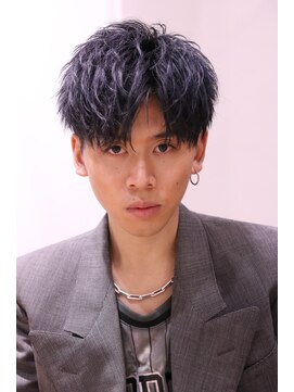 ネイビー(NAVY) メンズ スリークショートサイドグラデーション MEN'S HAIR