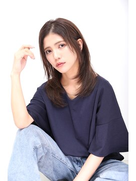 無垢(muku) クールレイヤーセミロング