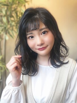 むーきち 三鷹(mu-kichi) 外ハネウェーブヘア♪