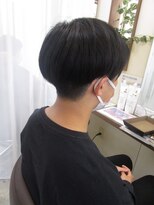 コアフィールフィス(COIFFURE fils)&nbsp;《見附　今町》メンズ　黒髪　刈り上げ　マッシュ