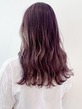 アイティーバイアルバム 松戸店(IT by ALBUM) ピンクベージュ_ココアブラウンフリンジウェーブ_ba304231