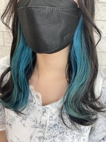 プライズ 錦糸町北口店(prize) 水色カラー/インナー水色/インナーカラー錦糸町北口