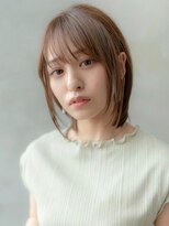 ドットハリス(.Hallis)&nbsp;ワンカール/ココアベージュ/ウルフレイヤー/20代30代40代