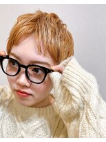 ラフ(LAFF)&nbsp;ベリーショート/ピクシーカット/セシルカット/金髪/ハイトーン