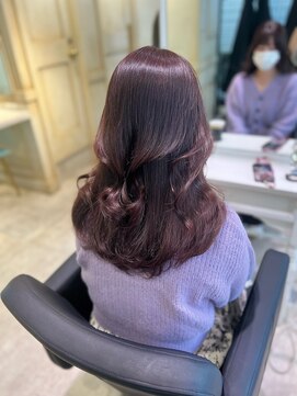 アソビ 表参道(ASOBI) ピンクベージュ/髪質改善/前髪カット/学割U24/表参道