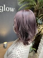 グロー(glow)&nbsp;ピンク系で作るミディアムレイヤー♪