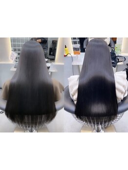 ふわっと自然な仕上がりが実現。傷みを最小限に抑える施術に定評。理想的なスタイルに導きます。[北千住]