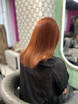 リエコー(RE'ECHO) オレンジカラー/髪質改善/艶髪