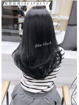 ジーナ サンシャイン通り池袋(Zina)&nbsp;ブルーブラック×髪質改善トリートメント【Zina kana】