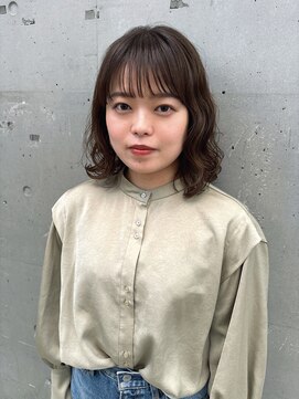 コレットヘアー ザモリオカ(Colette HAIR the MORIOKA) ◎ふんわりパーマ×オリーブベージュ◎