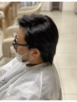 ルクールヘアアンドビューティー 燕三条店 グレイカラー｜白髪染め/アッシュブラック