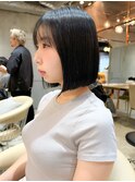 【澤口】カールセミディシアカラーボブ姫カット