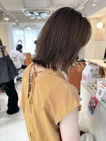 キャンバス バイ ネオリーブ 横浜西口(Canvas by neo.)&nbsp;白髪ぼかしハイライト　ミディアムレイヤー　【miku】