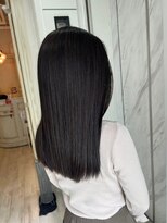 ネウィ 川崎(newi)&nbsp;丸型卵形切りっぱなしボブエアリーロング美髪ピンクブラウン川崎