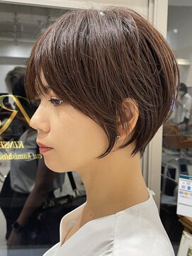 ネイロ 錦糸町(NeiRo) ●前下がりショートボブハンサムショートカットカラーパーマケア