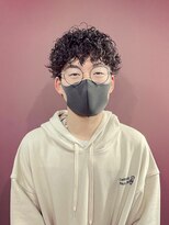 キタロウ (kitaro)&nbsp;ハイライト＋強めパーマ