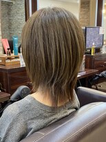 キャラ 池袋本店(CHARA)&nbsp;まとまる髪質改善トリートメント◎ウルフレイヤー【池袋/ボブ】