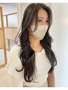 シティー(sity) 馴染ませハイライト×ロングレイヤー　いわき美容室
