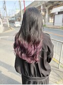 グラデーションカラー×ピンクラベンダー