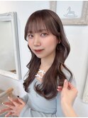 春のちゅるんミルクティーブラウンカラー