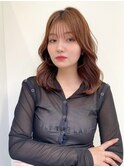 ハイライトバレイヤージュダブルカラーケアブリーチ30代40代