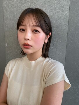 ロンドプランタン 恵比寿(Lond Printemps) くびれヘア/顔周り/韓国/ボブ/レイヤーカット/前髪/カラー