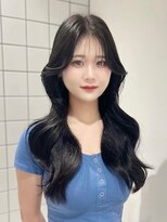 ニトバイアンキシム(nit by ahnkism)&nbsp;韓国風レイヤーカット顔まわりくびれオルチャン堀江