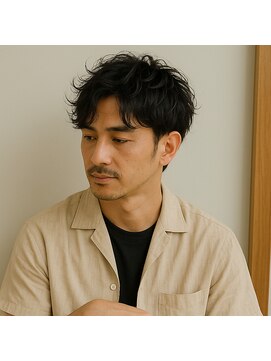スープレックス ヘアーデザイン(SOUPREX HAIR DESIGN) SOUPREXダンディーセンターパート 20代 30代 40代 50代 60代