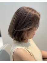 ウチコ 平尾店(u.chi.ko_si)&nbsp;白髪ぼかし×上品ボブ