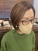 ルクス(Lux)&nbsp;hairLux・浜松天王・三ヶ日・白髪を目立たせないハイライト