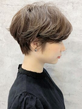 ソト 銀座(soto.) ハンサムショート /暗めカラー/グランマッシュ/デザインカラー