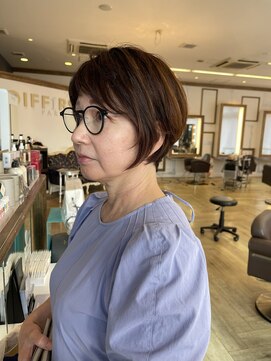 コワファースト 大分(COIFF1RST) ショートボブ！抜きっぱなしのハイライト