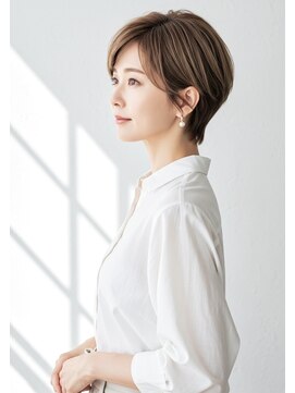 コール ネックス ザ サロン 表参道(COALL nex the salon) 【ショートカット】#ショート#表参道駅#似合わせ